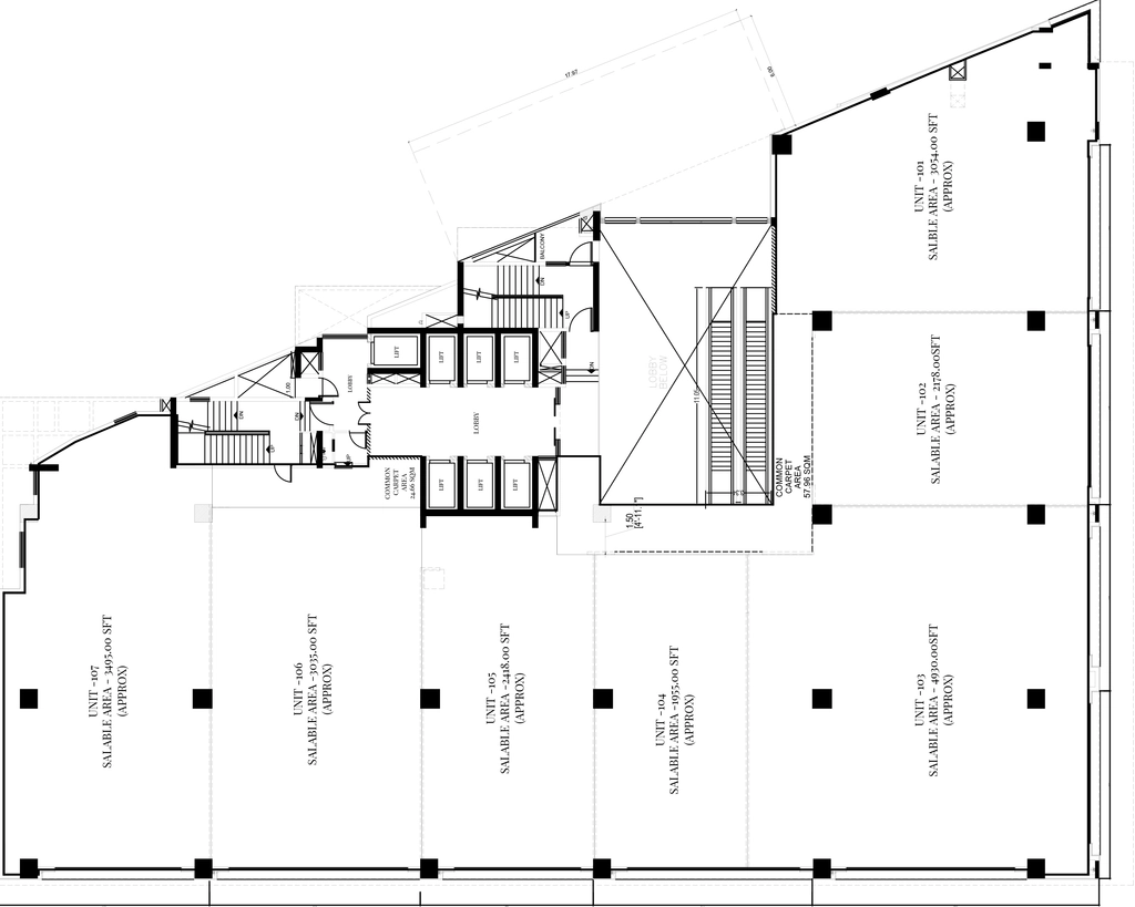Floor Plan of SKAV Raha in Whitefield, Bangalore - Image 360764