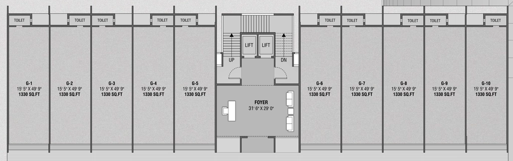 Floor Plan of SNS Arista in Vesu, Surat - Image 356369