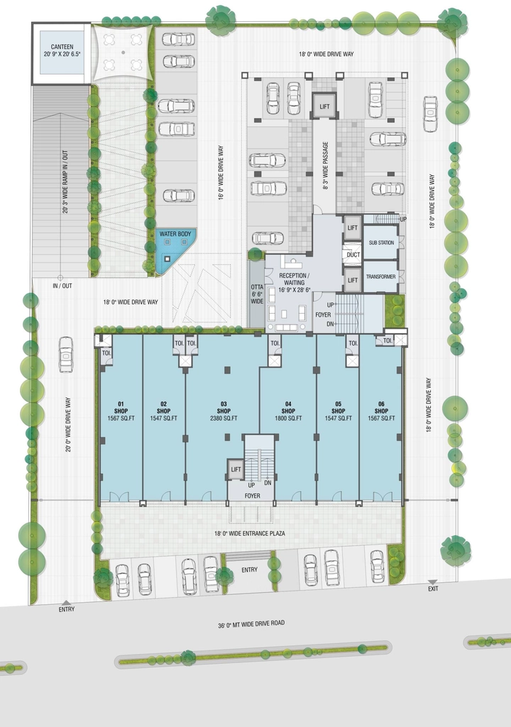 Master Plan of Shilp Arista in Bodakdev, Ahmedabad - Image 360282