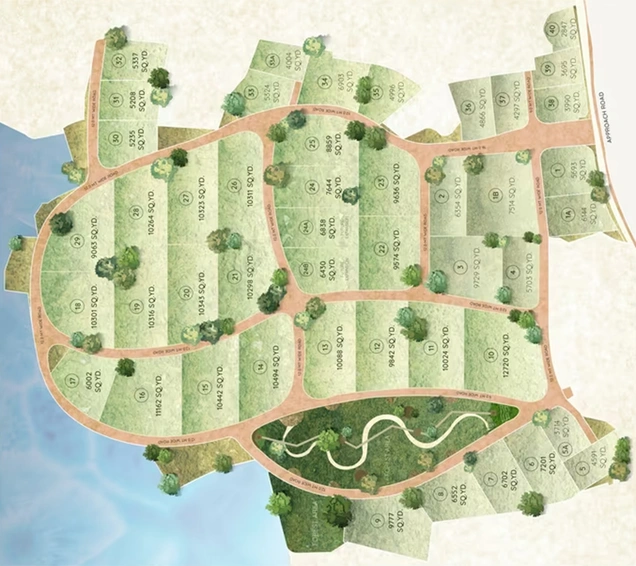 Master Plan of Anantbaug The Clan in Sanand, Ahmedabad - Image 276512
