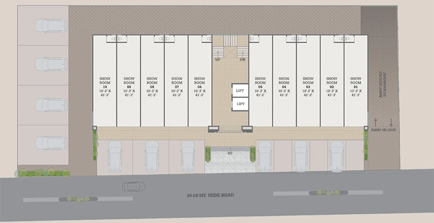 Master Plan of Dharma Ananta Stanford in New Alkapuri, Vadodara - Image 355600