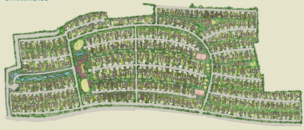 Master Plan of Anantbaug Amansara in Adroda, Ahmedabad - Image 361506