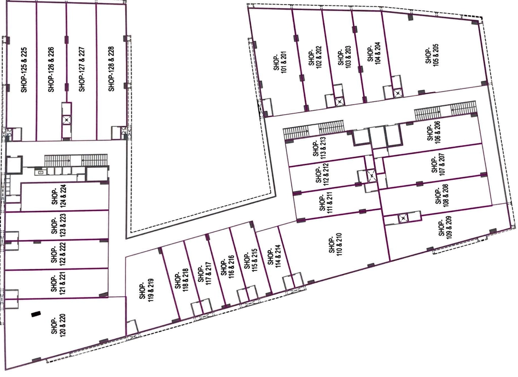 Floor Plan of Arjun Icconic in Ghatlodiya, Ahmedabad - Image 321907