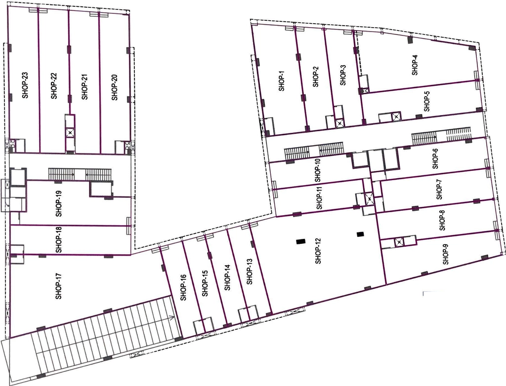Floor Plan of Arjun Icconic in Ghatlodiya, Ahmedabad - Image 321908