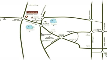Location of Anantbaug The Creek - Image 361491