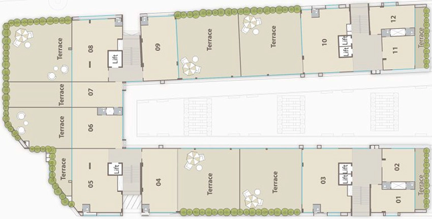 Floor Plan of Darshanam Capital in Bhayli, Vadodara - Image 355186