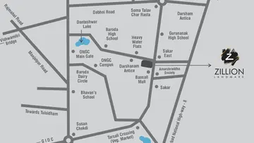 Location of Zillion Landmark - Image 363198