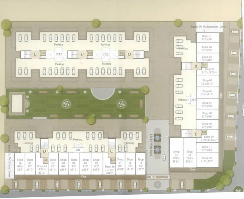 Master Plan of Nyalkaran Shree Siddheshwar Happy Homes in Harni, Vadodara - Image 356851