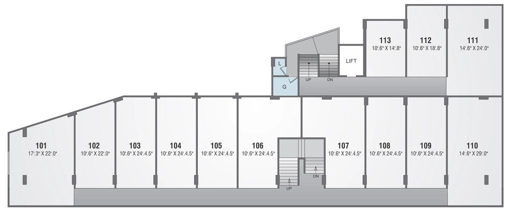 Floor Plan of The Space in Gotri, Vadodara - Image 363188