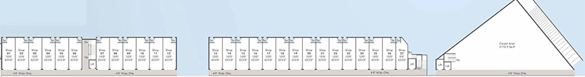 Floor Plan of Kanha Nirmal in Tarsali, Vadodara - Image 355743