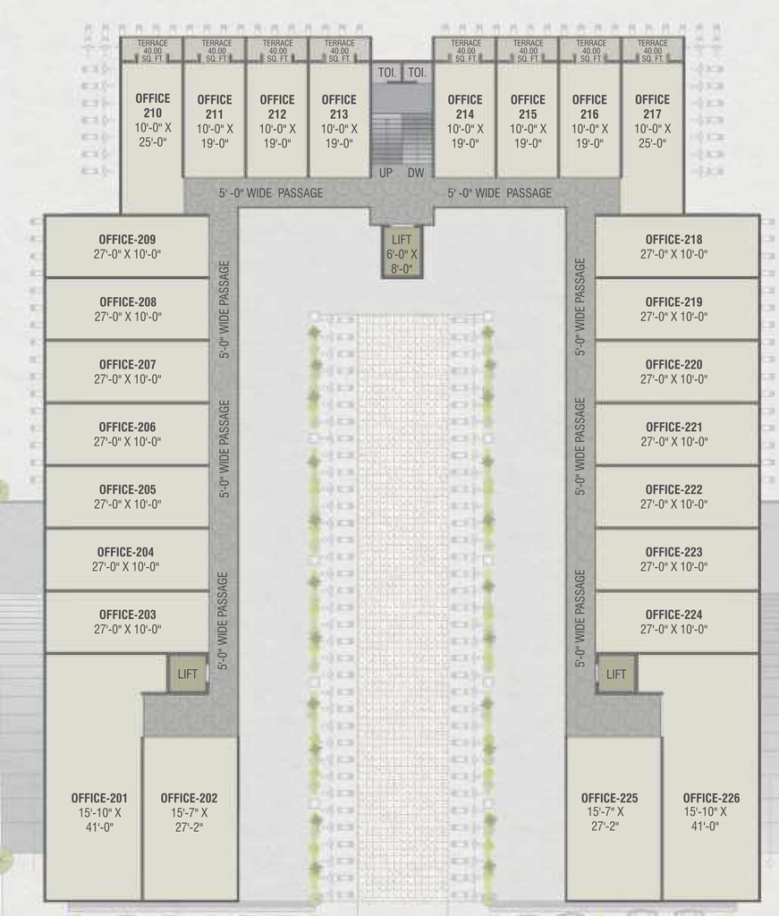 Floor Plan of Labh Icon in Gotri, Vadodara - Image 362822