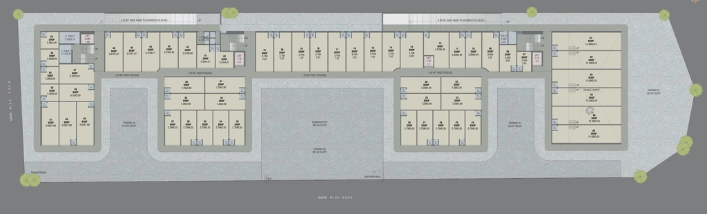 Master Plan of Fortune Gateway in Chhani, Vadodara - Image 362814