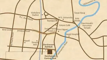 Location of Darshanam Trade Center - Image 355512