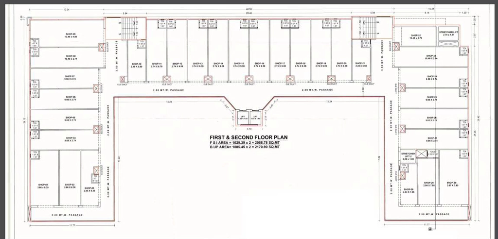 Floor Plan of Petal Trillium in Bhayli, Vadodara - Image 363076