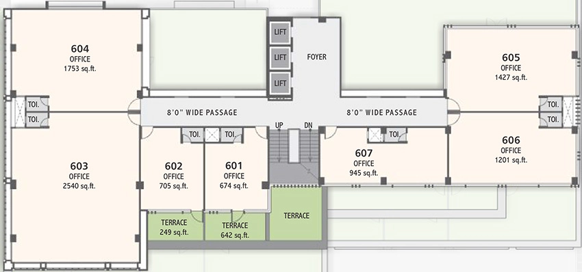 Floor Plan of R Sheladia Patron in Bodakdev, Ahmedabad - Image 316037
