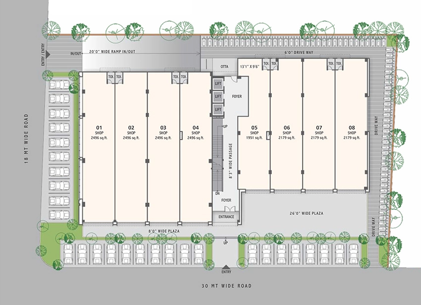 Master Plan of R Sheladia Patron in Bodakdev, Ahmedabad - Image 316035