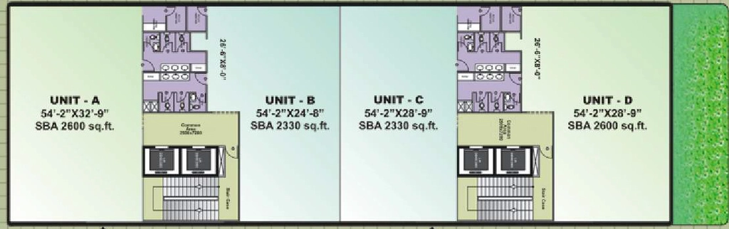 Floor Plan of Jain Heights Solus in JC Road, Bangalore - Image 362467