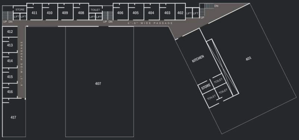 Floor Plan of Soham Time Square in Pal, Surat - Image 359891