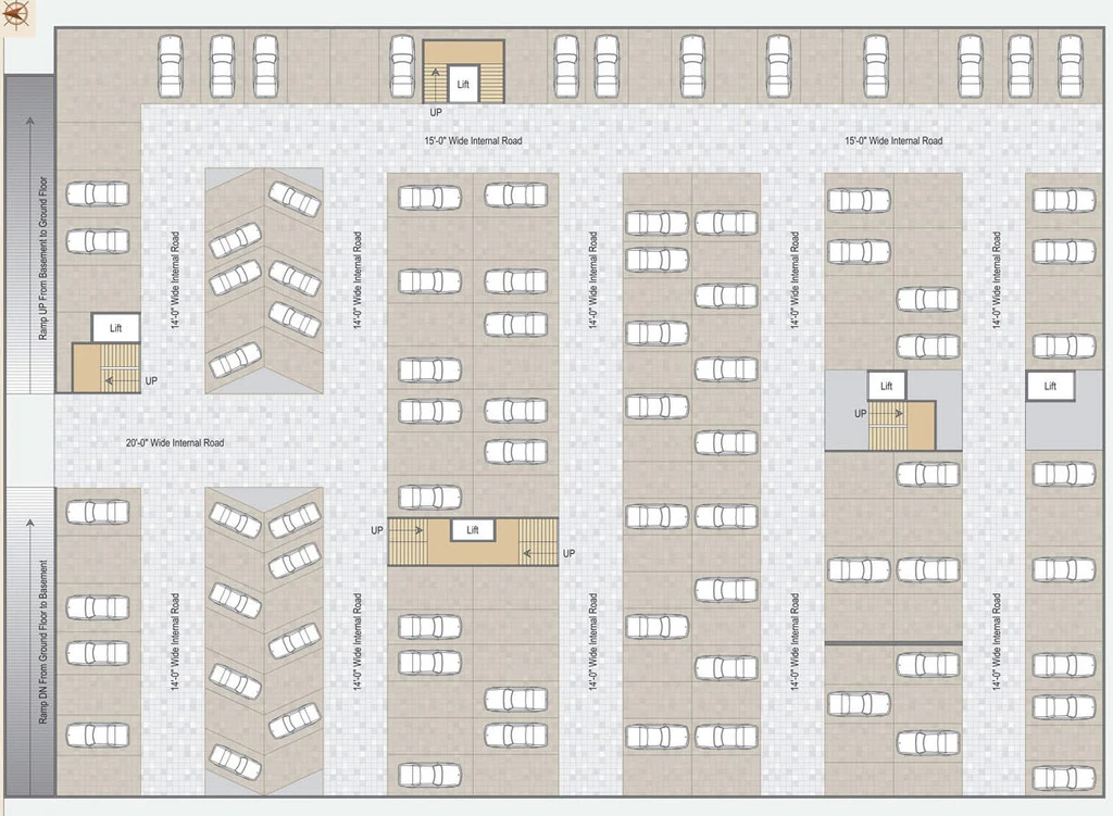 Master Plan of Soham The Galleria Shopping Hub in Adajan, Surat - Image 359877