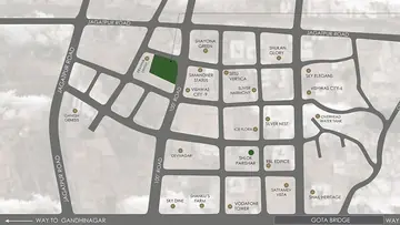 Location of Commercial Shiv Serenity Space - Image 324050