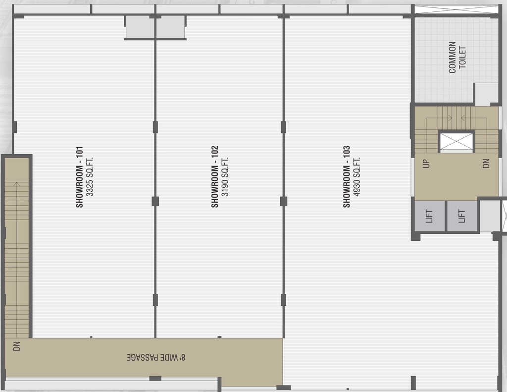 Floor Plan of Krish Santorini Square in Satellite, Ahmedabad - Image 315629