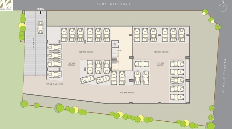 Master Plan of Nilamber Primero in Vasna Bhayli Main Road, Vadodara - Image 363891