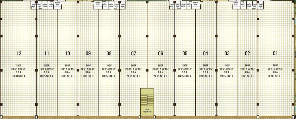 Floor Plan of Shivalik Yash in Naranpura, Ahmedabad - Image 359461