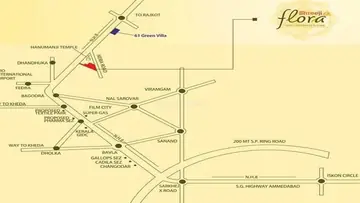Location of Shreeji Flora - Image 361649