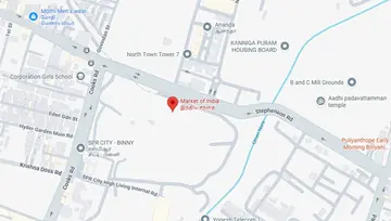 Location of SPR Market of India - Image 297873