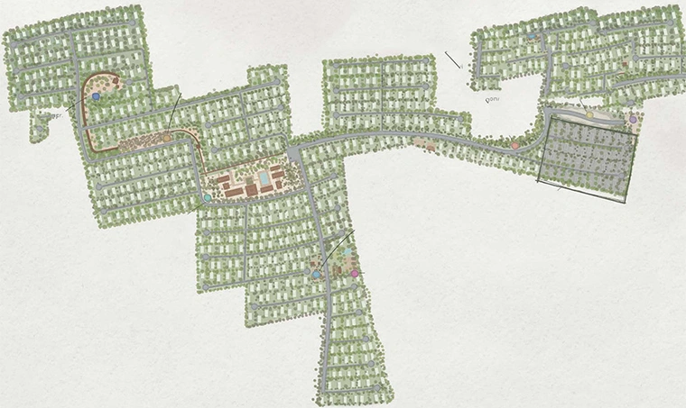 Master Plan of Ratnaakar Bird Song in Shela, Ahmedabad - Image 276551