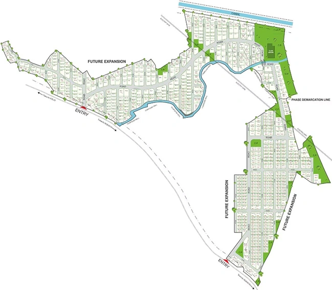 Master Plan of Bakeri Serenity Proximus in Sanand, Ahmedabad - Image 276579