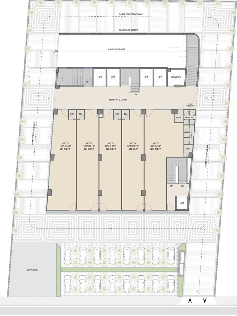 Master Plan of Adani Medico House in Vaishnodevi Circle, Ahmedabad - Image 326346