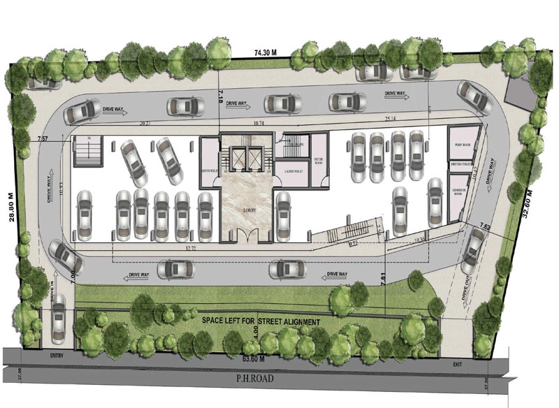 Master Plan of Altiouss Hub in Koyambedu, Chennai - Image 320980