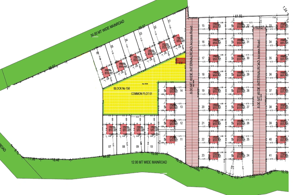 Master Plan of Yoginkumar Oasis Greens in Kalali, Vadodara - Image 363319