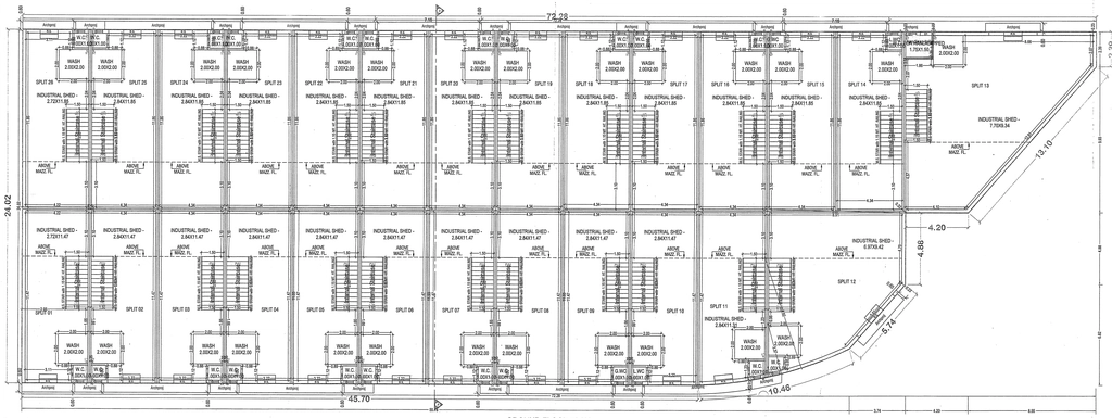 Floor Plan of Shree Shakti Industrial Hub in Hathijan, Ahmedabad - Image 361257