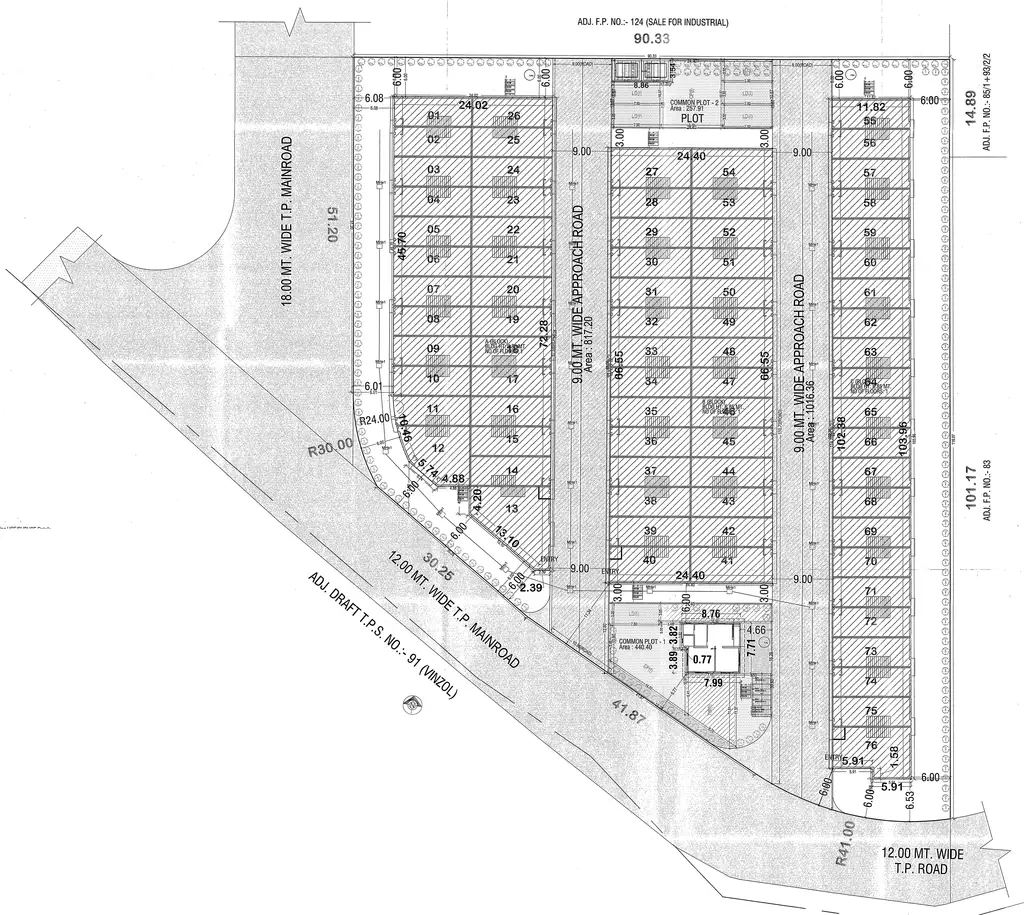 Master Plan of Shree Shakti Industrial Hub in Hathijan, Ahmedabad - Image 361256