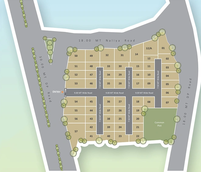 Master Plan of Samanvay Satatya And Samarthya in Kalali, Vadodara - Image 275370