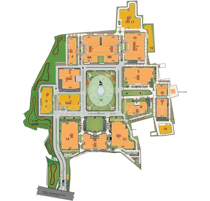 Master Plan of DLF Cybercity Chennai Phase 3 in Manapakkam, Chennai - Image 297619