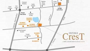 Location of Commercial Kamlesh Ultima Crest - Image 364855