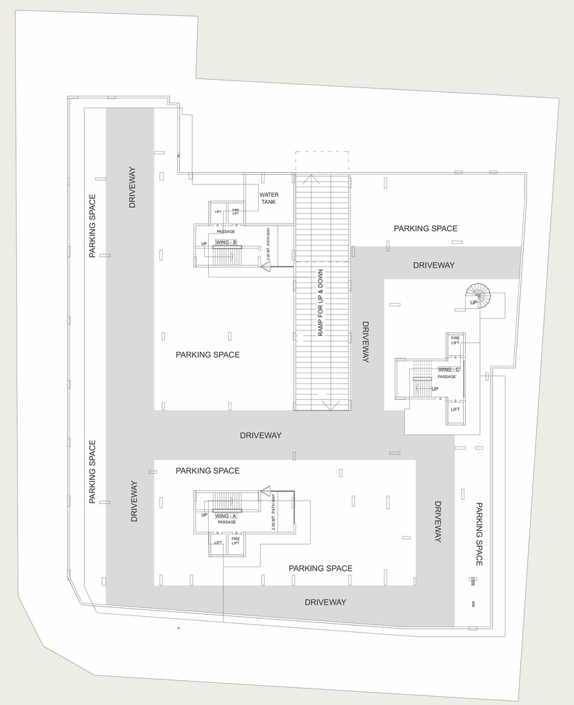 Master Plan of Commercial Navpad Broadway Skycourt in Sevasi, Vadodara - Image 363883