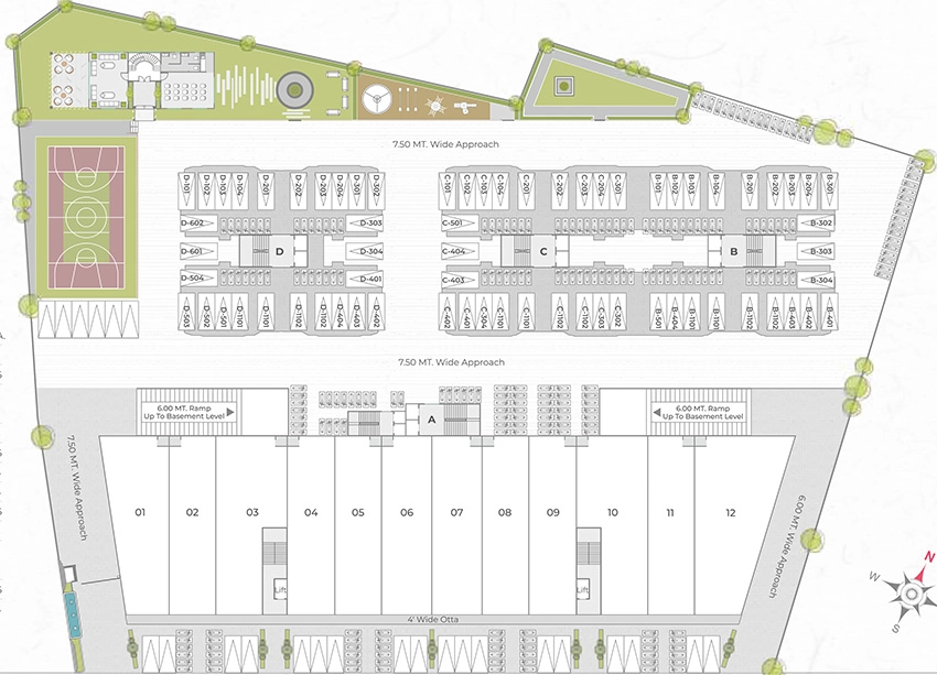 Master Plan of Shree Siddheshwar Hridayam in Bhayli, Vadodara - Image 356964