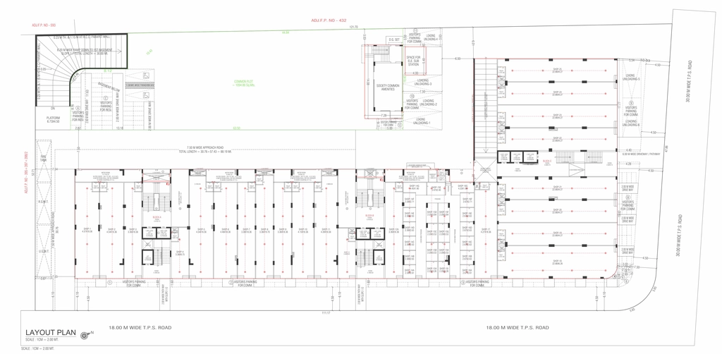 Master Plan of Commercial Rudram Skyline in Ghatlodiya, Ahmedabad - Image 360163