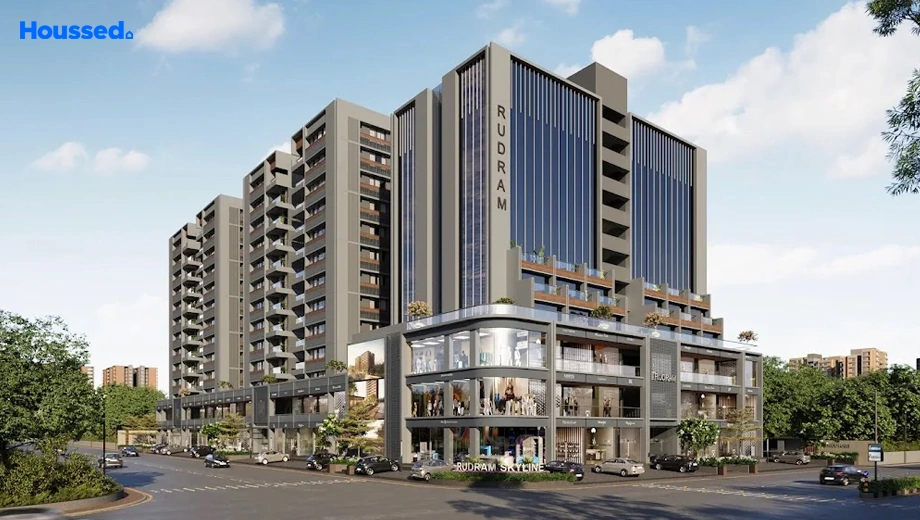 Project Image of Commercial Rudram Skyline in Ghatlodiya, Ahmedabad - Image 360161