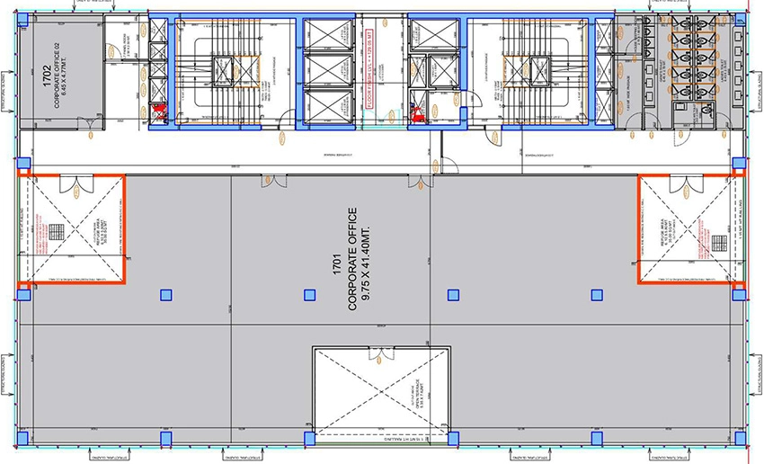 Floor Plan of Rajyash One in Gift City, Gandhinagar - Image 341461
