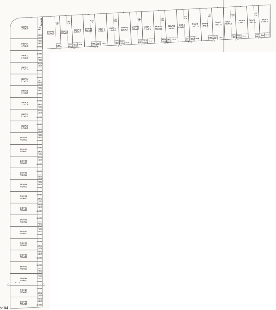 Floor Plan of Commercial Aarya Euphoria in Dabhoi Road, Vadodara - Image 363289