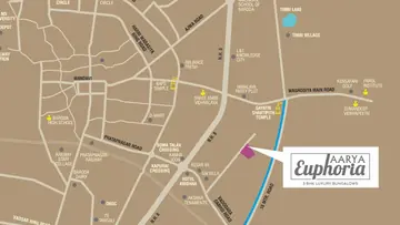 Location of Commercial Aarya Euphoria - Image 363290