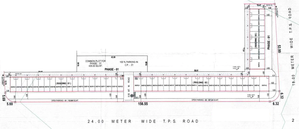 Master Plan of Shree Shivalik Shops in Kapurai, Vadodara - Image 364910