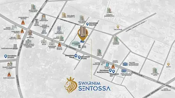 Location of Swarnim Sentossa - Image 320152