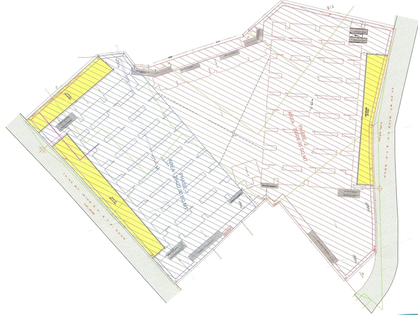 Master Plan of DMD Radha Raman Textile Market Phase 2 in Saroli, Surat - Image 317261