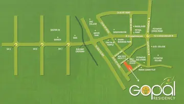 Location of Gopal Residency - Image 274895